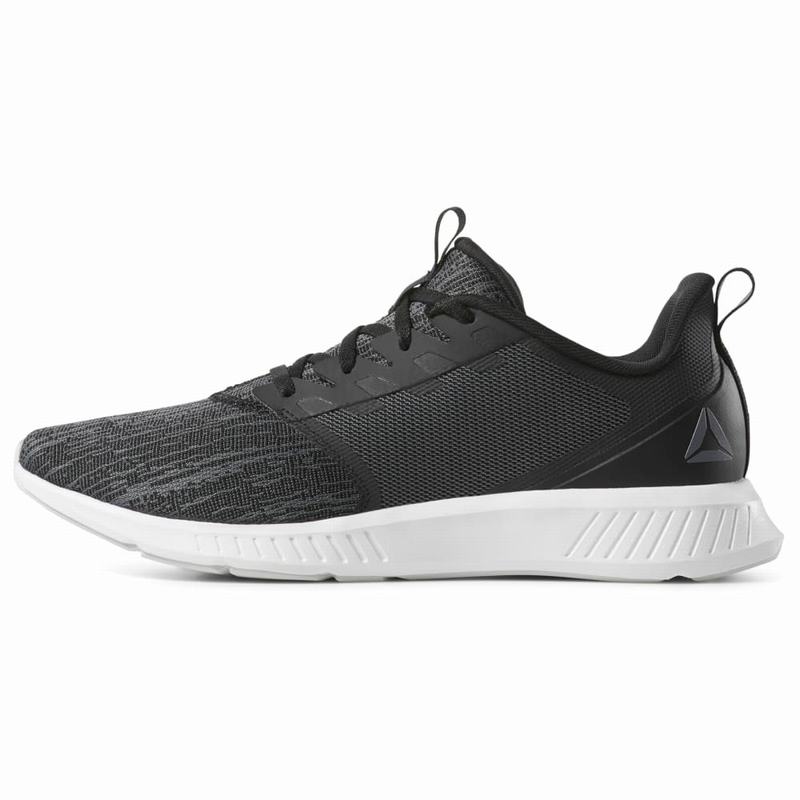 Reebok Fusium Lite Bežecké Tenisky Panske - Čierne/Siva/Biele IC1297TH